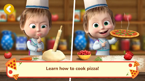 Masha and the Bear Pizza Maker screenshot