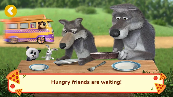 Masha and the Bear Pizza Maker screenshot