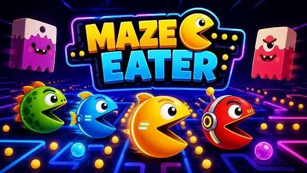 Maze Eater: Arcade Maze Game screenshot
