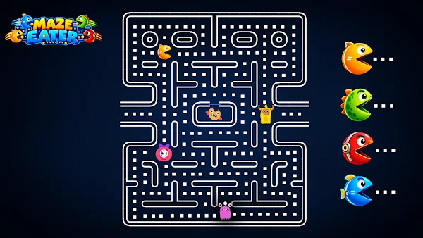 Maze Eater: Arcade Maze Game screenshot
