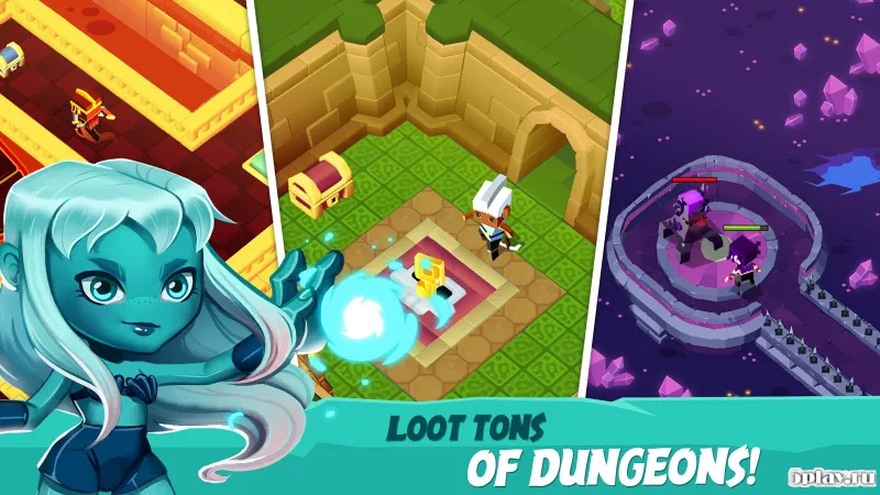 Maze Escape - Dungeon Heroes RPG screenshot 2