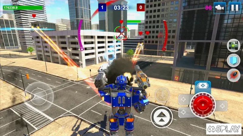 Mech Wars: многопользовательская битва роботов 1.421 screenshot 1