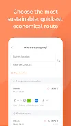 Meep - Personalized routes screenshot