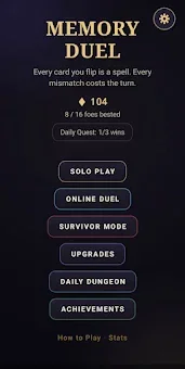 Memory Duel screenshot