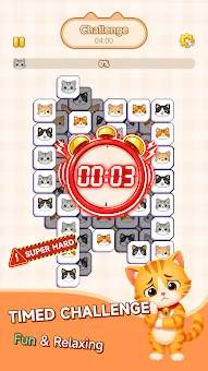 Meow Match: Cat Tile Puzzle screenshot