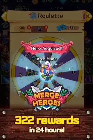 Merge Heroes Frontier: Casual RPG Online screenshot 4