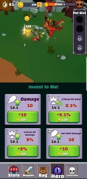 Merge Monster : Idle Hero 1.0.7 screenshot 2