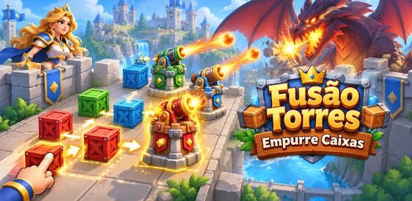 Merge Turrets: Push Crates screenshot