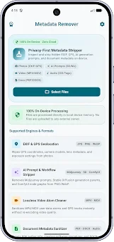 Metadata Remover: Clean Media screenshot