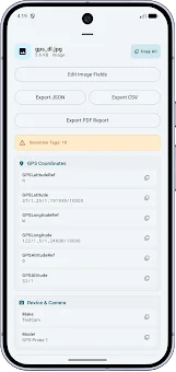 Metadata Remover: Clean Media screenshot