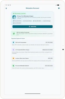 Metadata Remover: Clean Media screenshot
