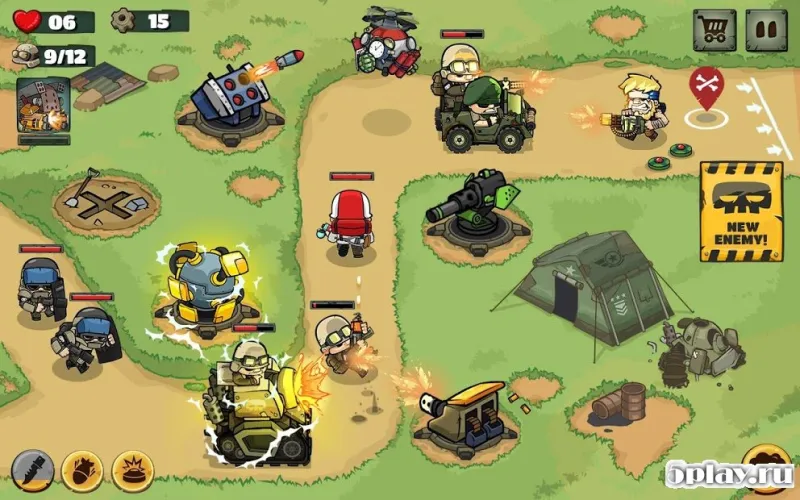 Metal Soldiers TD: Tower Defense screenshot 4