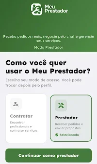 Meu Prestador screenshot