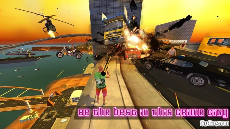 Miami Crime Games - Gangster City Simulator screenshot 4