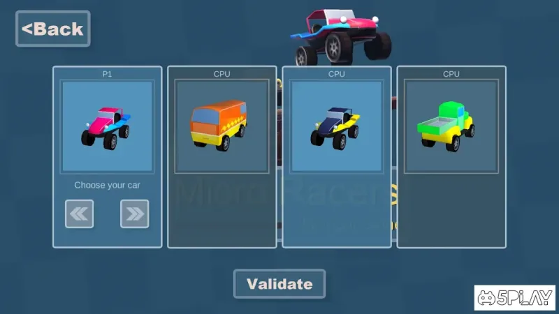 Micro Racers - Мини-гоночная игра 3.1 screenshot 1