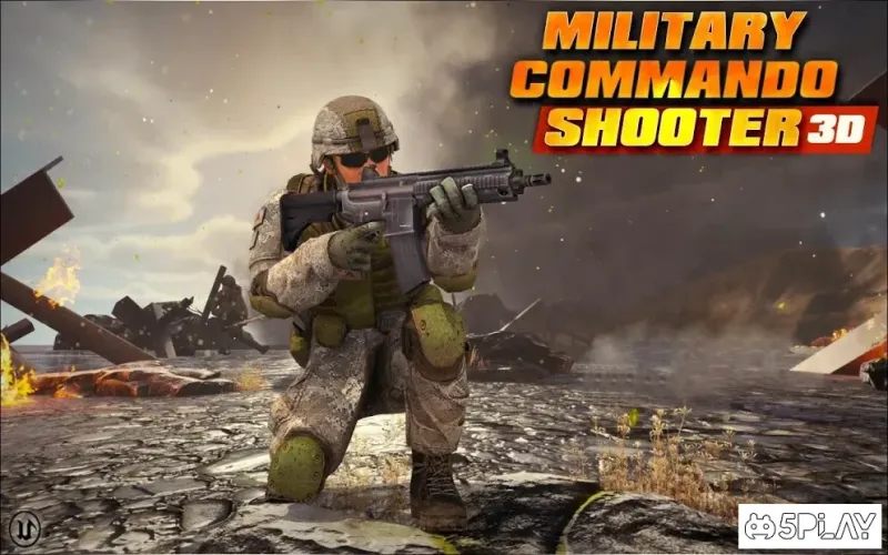 Military Commando Shooter 3D screenshot 2