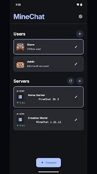 MineChat screenshot