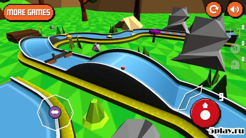 Mini Golf: Retro screenshot 2