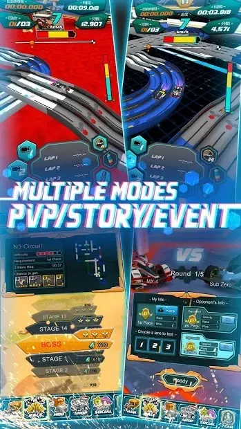 Mini Legend - Mini 4WD Simulation Racing Game! screenshot 1