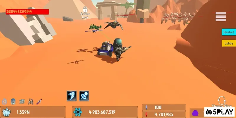 Mini Space Marine(Semi Idle RPG) 3.63 screenshot 2