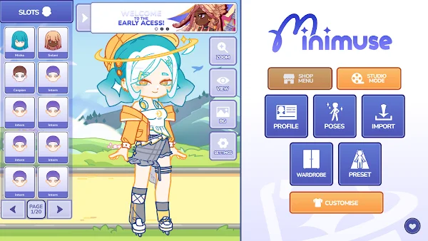 MiniMuse screenshot