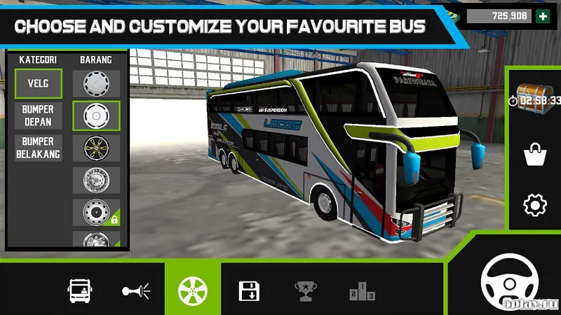 Mobile Bus Simulator screenshot 1