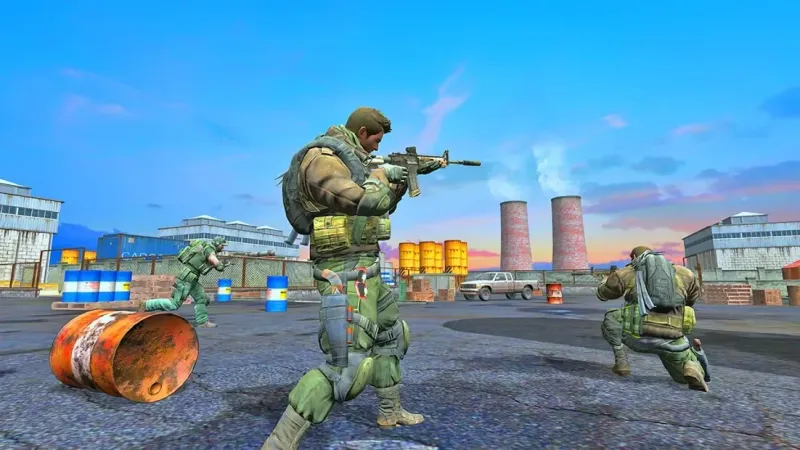 Modern Commando Strike : Free Shooting Games 2.4 screenshot 4
