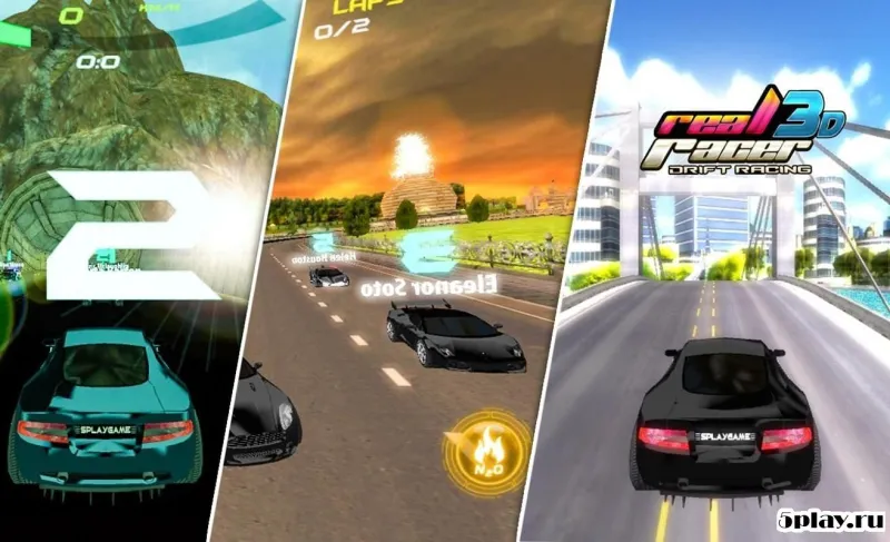 Modern Real Racer Drift Racing 3D screenshot 1