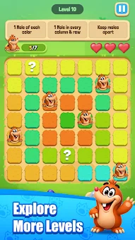 Moledoku - Brain Puzzle Game screenshot