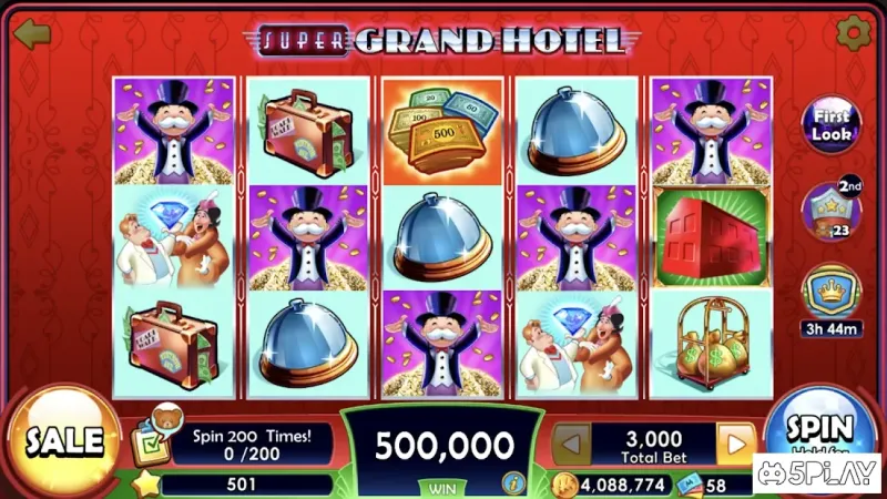 MOMOPOLY Slots screenshot 1