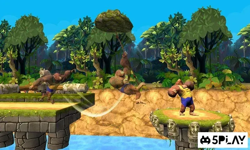Monkey Stunt Run screenshot 2