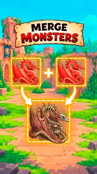 Monster Merge: Fantasy Battle screenshot