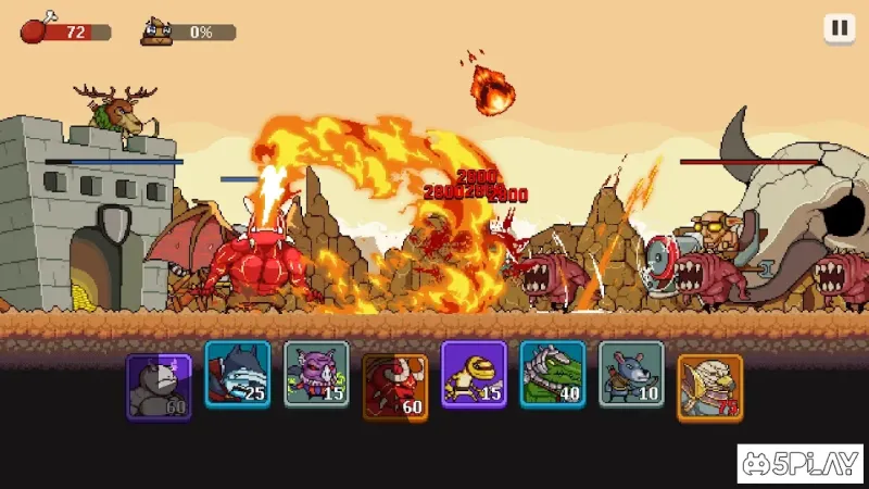 Monsters War: Epic TD Strategy Offline Games 1.3.8 screenshot 1