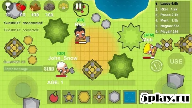 Moofarm.io online multiplayer screenshot 1