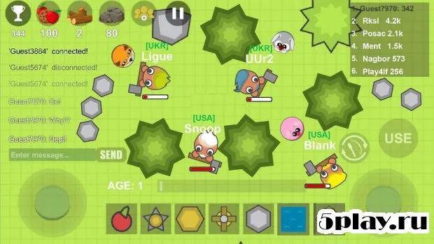 Moofarm.io online multiplayer screenshot 2