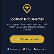 Moon visibility screenshot