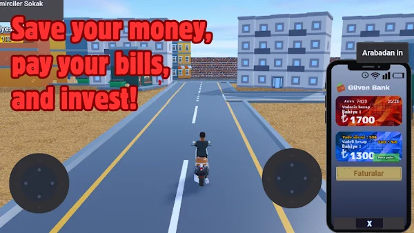 Moto Courier Simulator 3D screenshot