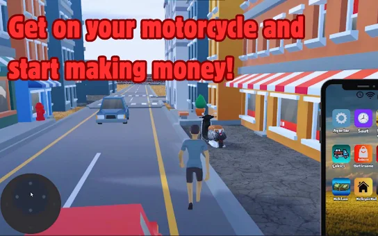 Moto Courier Simulator 3D screenshot