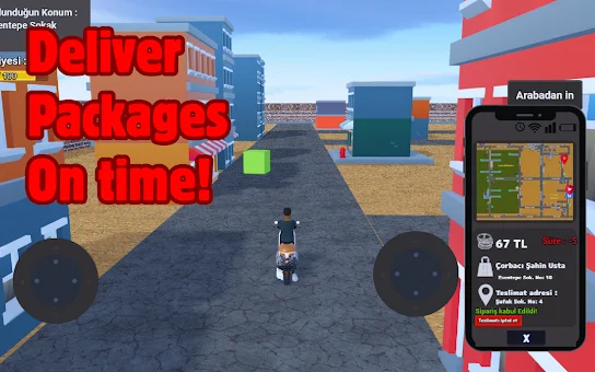 Moto Courier Simulator 3D screenshot