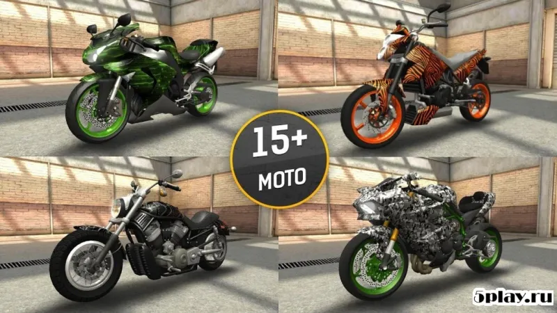 Moto Racing 3D screenshot 2