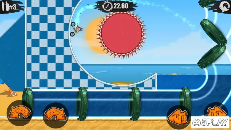 Moto X3M Bike Race Game screenshot 2