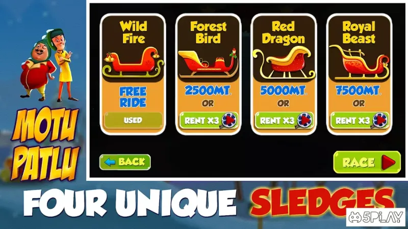 Motu Patlu King of Hill Racing screenshot 2