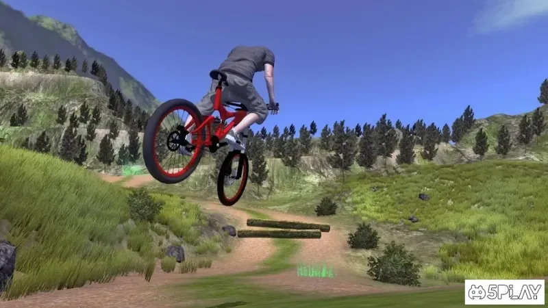 Mountain Bike Simulator 3D screenshot 2