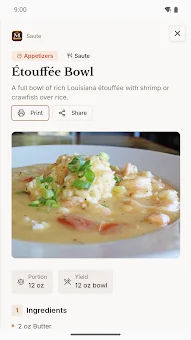 Mouton's Kitchen Manual screenshot
