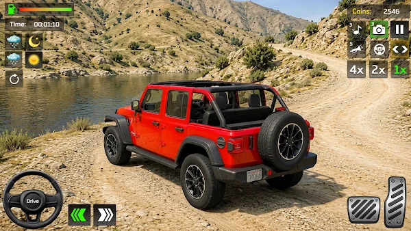Mud Jeep Simulator Jeep Game screenshot