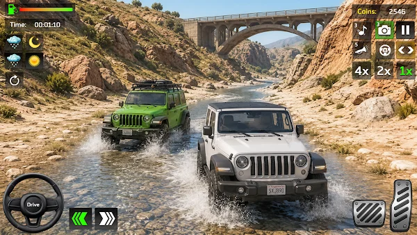 Mud Jeep Simulator Jeep Game screenshot