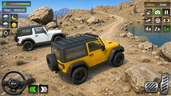 Mud Jeep Simulator Jeep Game screenshot