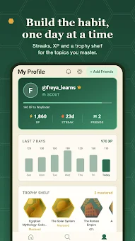 Munin - Microlearning screenshot