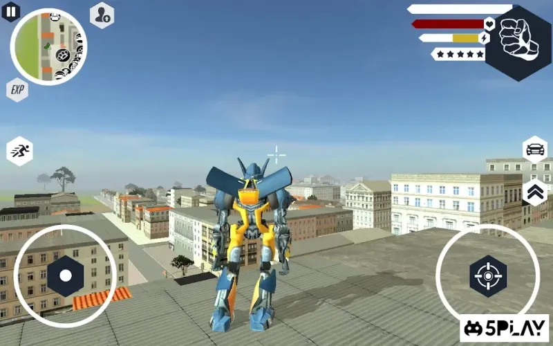 Muscule Car Robot screenshot 4