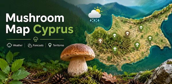 Mushroom Map Cyprus screenshot